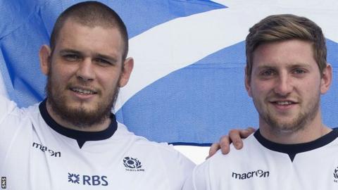 Gordon Reid and Finn Russell