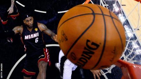 Miami Heat's LeBron James