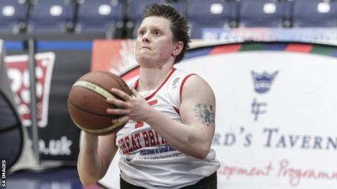Great Britain Wheelchair Basketball athlete Fi Tillman