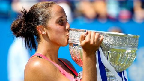 American teenager Madison Keys wins first title at Eastbourne