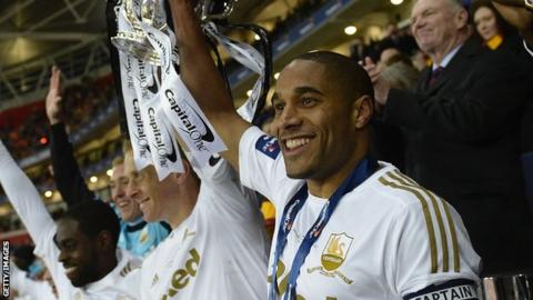 Garry Monk and Ashley Williams