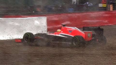 Watch: Spins and shunts in final F1 practice