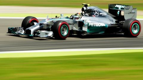 Nico Rosberg for Mercedes