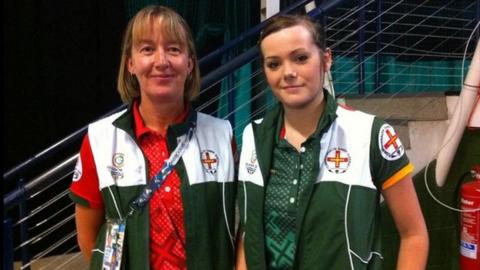 Dawn Morgan (left) and Alice Loveridge
