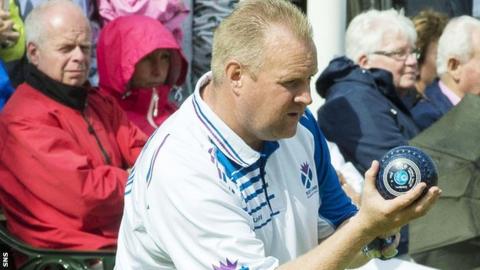 Scottish bowler Darren Burnett