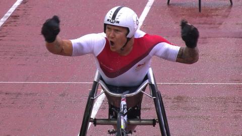 England's David Weir