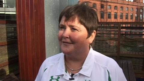 Great Britain & Northern Ireland transplant team swimming coach Janet Coleman