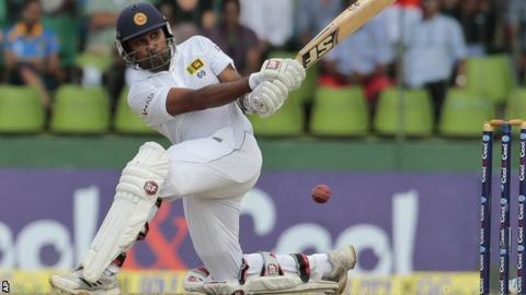 Sri Lanka batsman Mahela Jayawardene in action against Pakistan