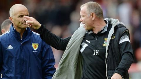 Inverness Caledonian Thistle manager John Hughes