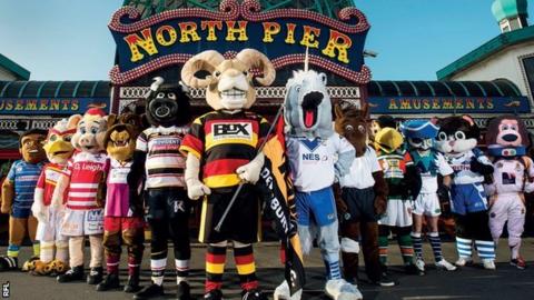 Championship club mascots