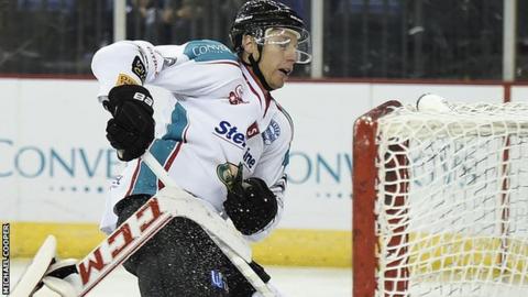 Mike Kompon put the Giants ahead in Scotland