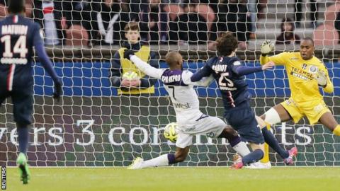 Adrien Rabiot scores for Paris St-Germain