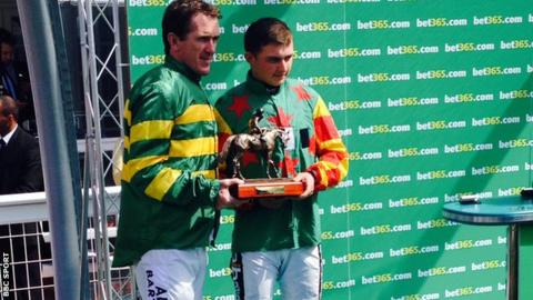 AP McCoy and Sean Bowen