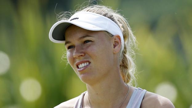 Caroline Wozniacki: Former world number one knocked out of Nottingham Open