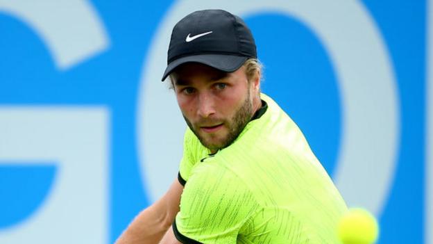 Liam Broady: Briton's run at St Petersburg Open ends at quarter-finals stage
