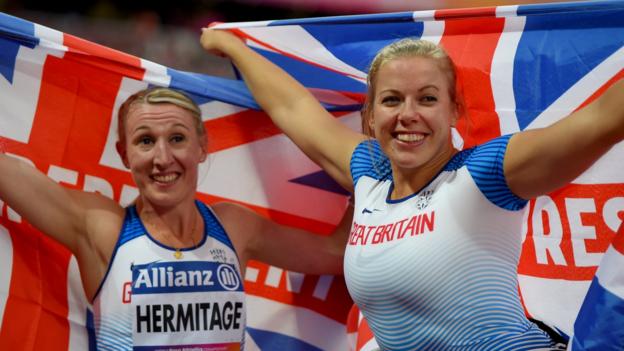 World Para-athletics Championships: Hannah Cockroft and Georgie Hermitage win