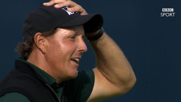 The Open: Phil Brilliant Mickelson shoots course record 63