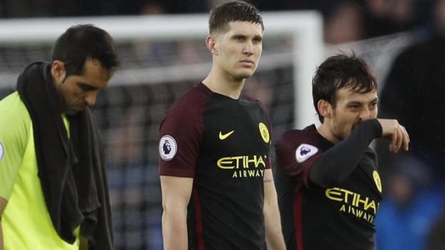 Pep Guardiola: Man City too far behind Chelsea after Everton loss