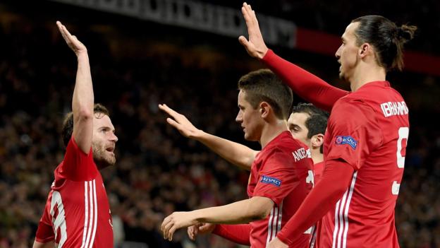 Europa League quarter-final draw: Man Utd drawn against Anderlecht