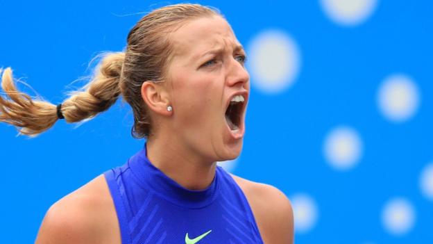 Aegon Classic: Petra Kvitova wins first title since stabbing by beating Ashleigh Barty