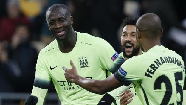 Dynamo Kiev 1-3 Manchester City