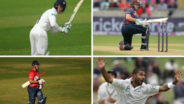 Keaton Jennings, Ben Duckett, Graham Napier and Jeetan Patel in line for PCA award