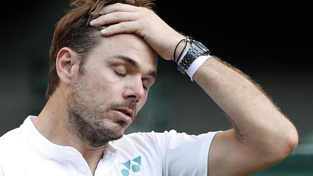 Wimbledon 2017: Stan Wawrinka out, Rafael Nadal wins, Nick Kyrgios retires