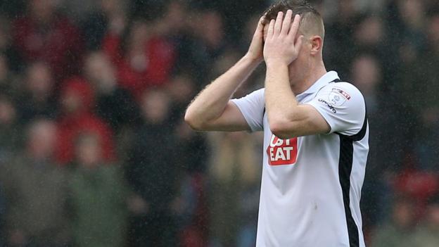 Gary Rowett: Derby County boss rues late draw at Nottingham Forest