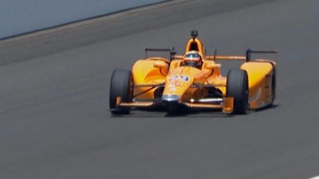 Watch: Alonso on his first Indy 500 practice
