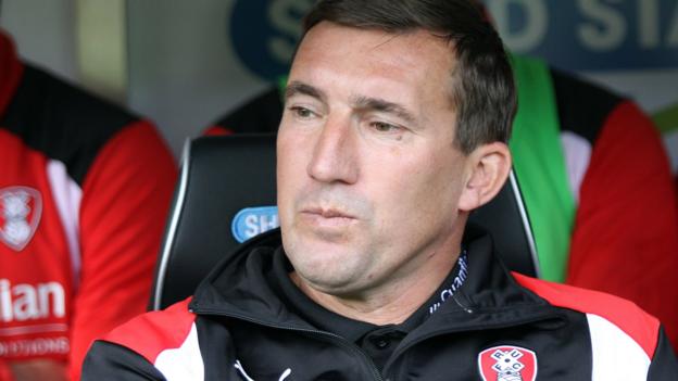 Alan Stubbs: Rotherham United sack manager after five months in charge