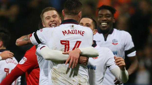 Bolton Wanderers 4-0 Gillingham - BBC Sport