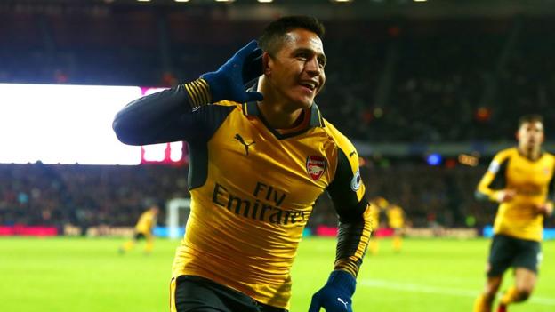 Arsenal's Alexis Sanchez stars against West Ham
