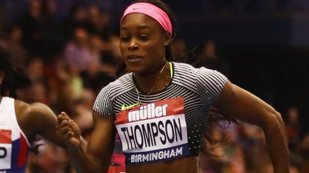 Birmingham Indoor Grand Prix: Elaine Thompson wins 60m