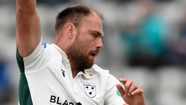 Worcestershire v Northamptonshire: Joe Leach takes 10 wickets in match to lead Worcs to victory