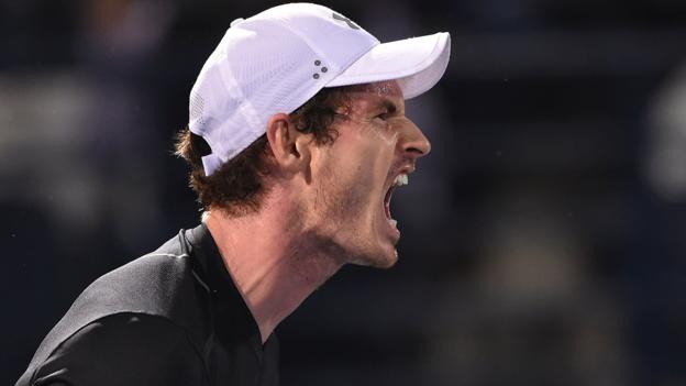 Dubai Championships: Andy Murray beats Philipp Kohlschreiber to reach semi-finals
