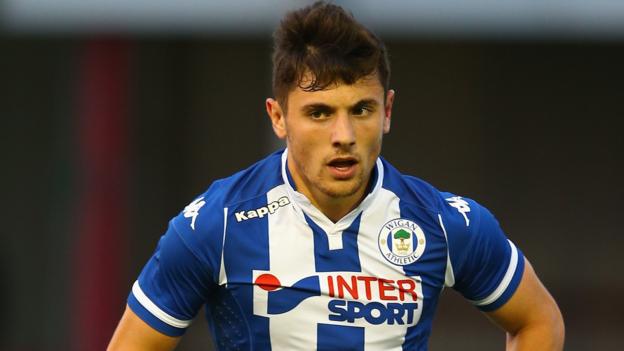 Jordan Flores: Wigan Athletic winger signs new two-year deal