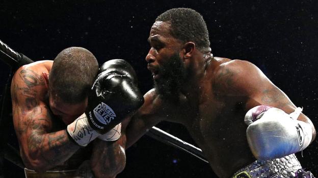 Broner stops Briton Theophane in ninth