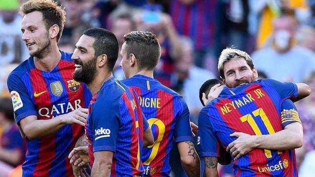 Messi scores on injury return in easy Barca win
