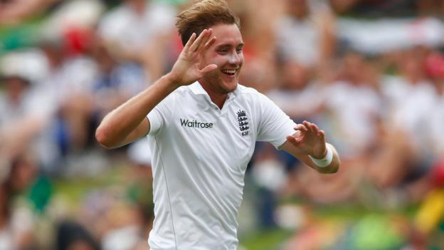 Broad wants to stand up and be counted