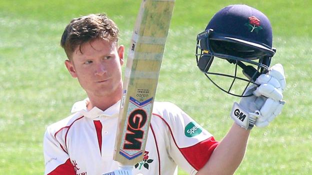 Alex Davies: Lancashire wicketkeeper's relief at first ton after long-term injury