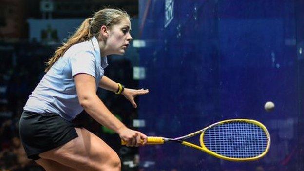 Squash; Wales' Tesni Evans eyes squash success in Egypt - BBC Sport