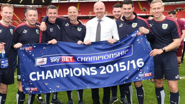 Dyche delighted with Burnley title win