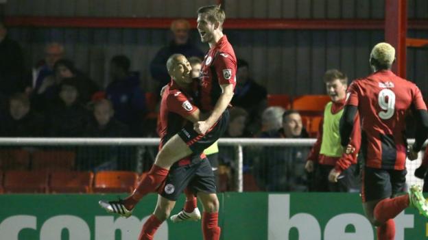 Non-league Brackley knock League One Gillingham out of FA Cup - highlights