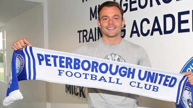 Danny Lloyd: Peterborough United sign Stockport County forward