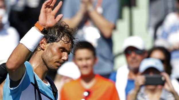 'Dizzy' Nadal retires from Miami Open