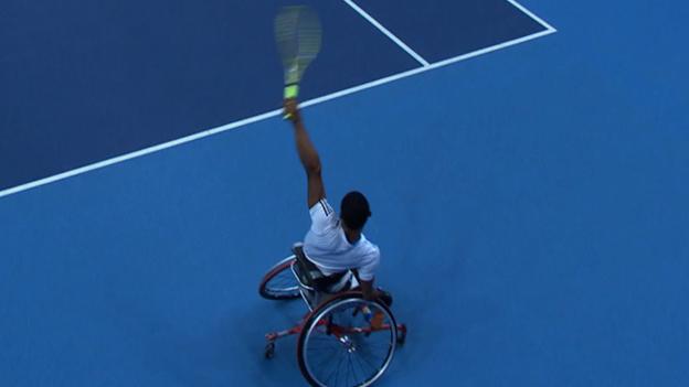 VIDEO: Wheelchair Tennis Finals - Best shots