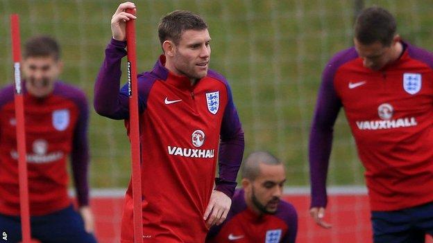 James Milner to captain England against the Netherlands