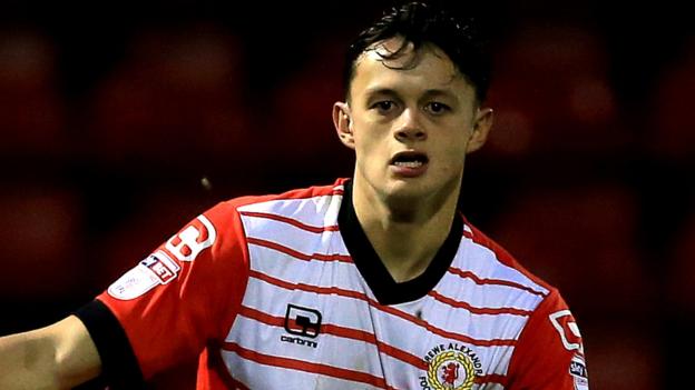 Perry Ng: Defender signs new deal with Crewe Alexandra