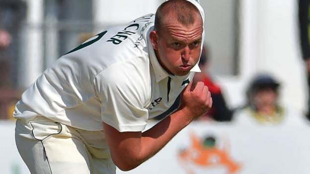 Durham v Nottinghamshire: Luke Fletcher's 92 puts visitors in command