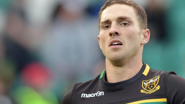 George North: Urgent concussion review meeting over Northampton winger's head injury